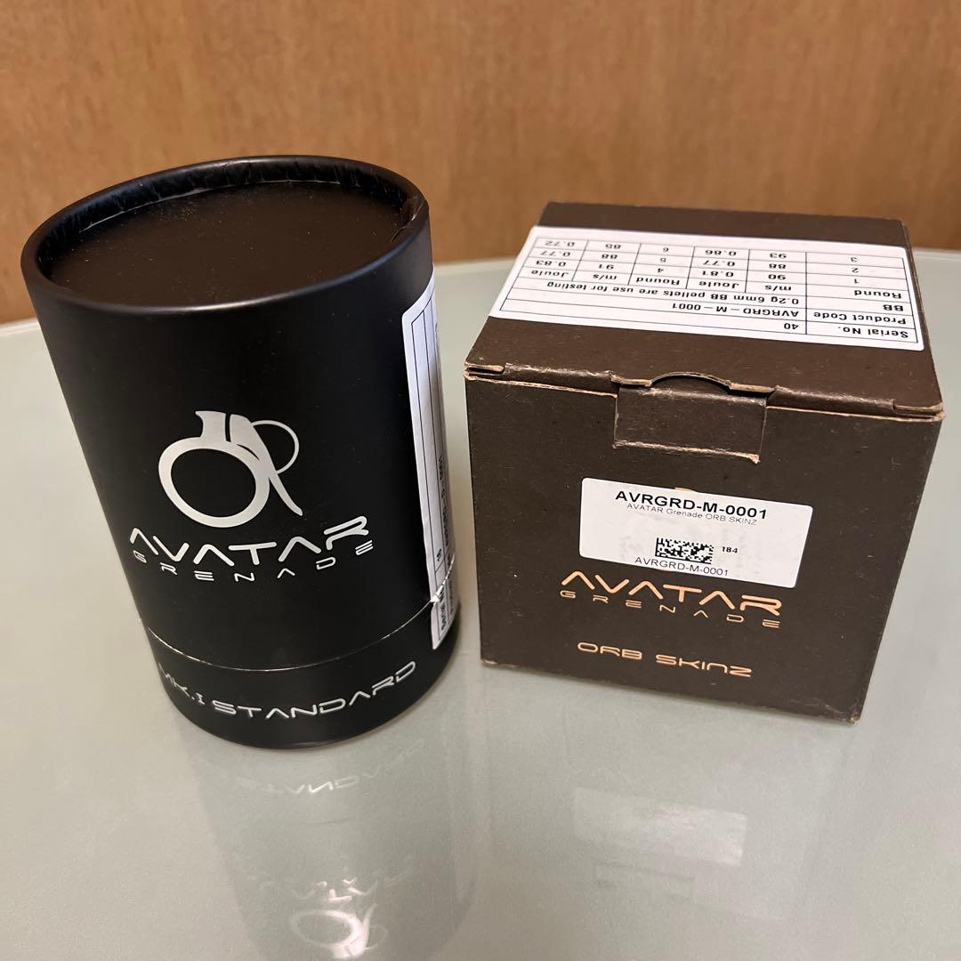 AVATAR GRENADE MK.1STANDARD&ORB SKINZセット