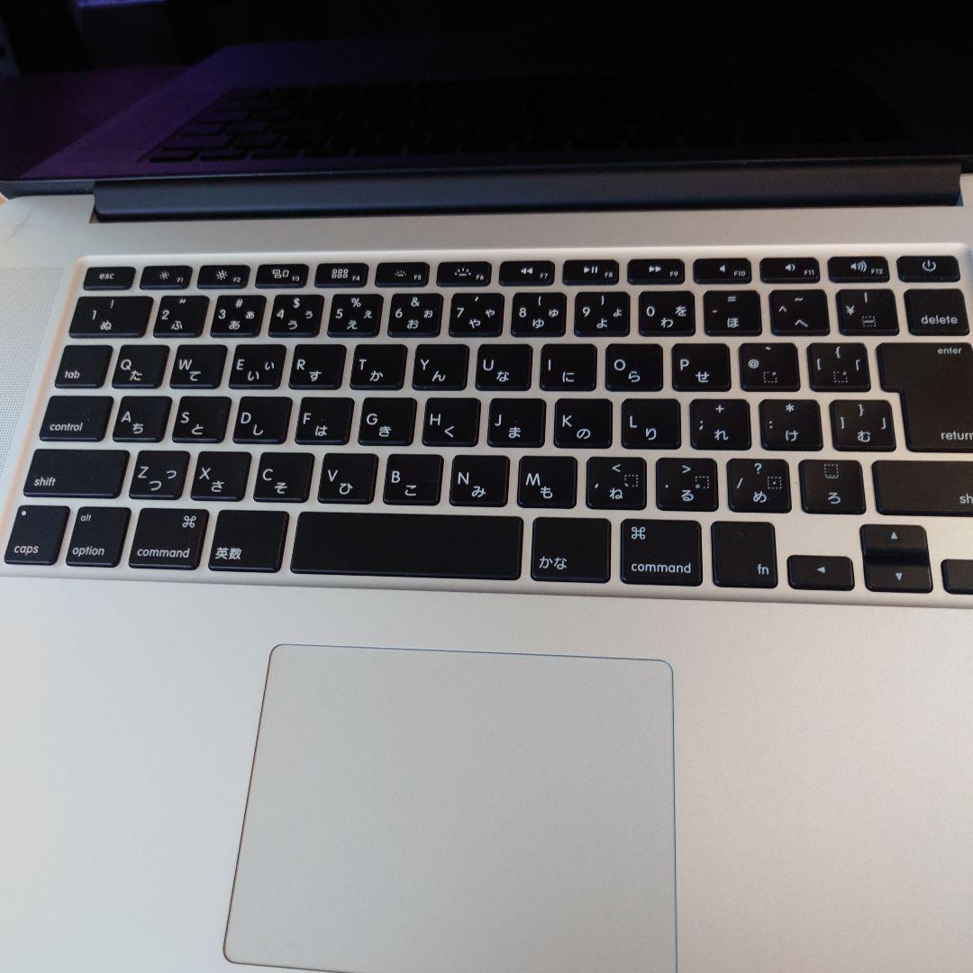 MacBook pro retina 2012 mid 15インチ