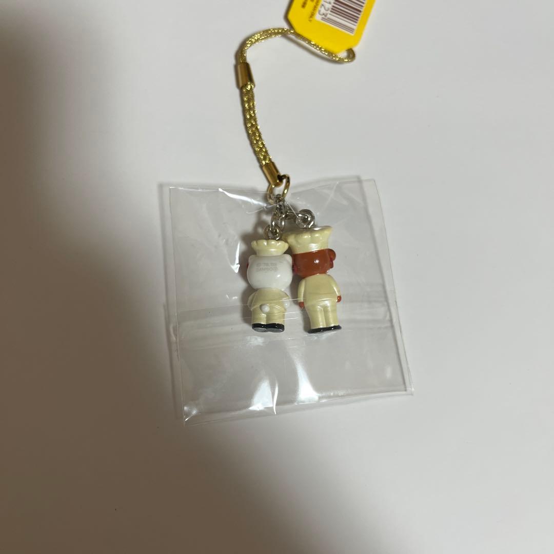 402 キティ カレー ストラップ オリエンタルカレー 根付けストラップ