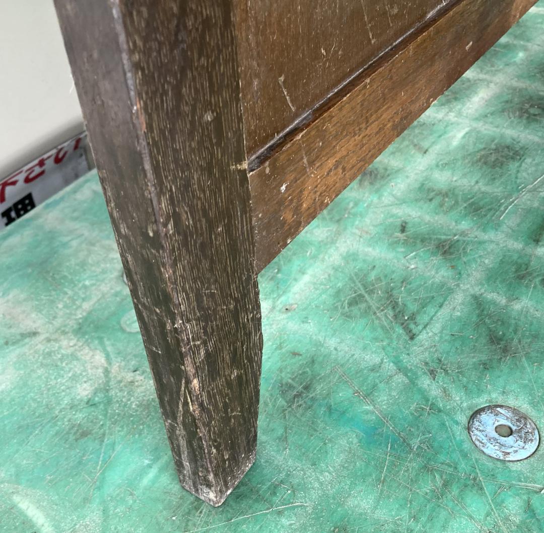 昭和レトロ アンティーク机 書斎机 ヴィンテージ デスク ワークデスク 激レア！