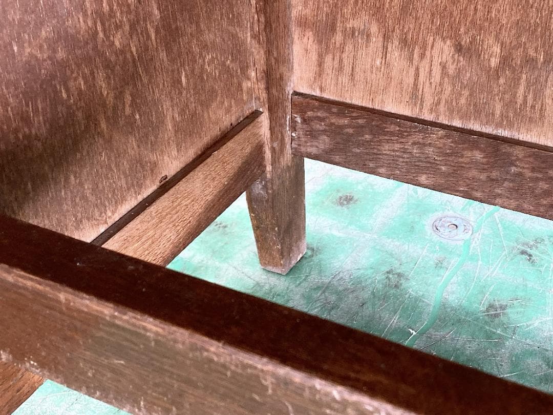 昭和レトロ アンティーク机 書斎机 ヴィンテージ デスク ワークデスク 激レア！