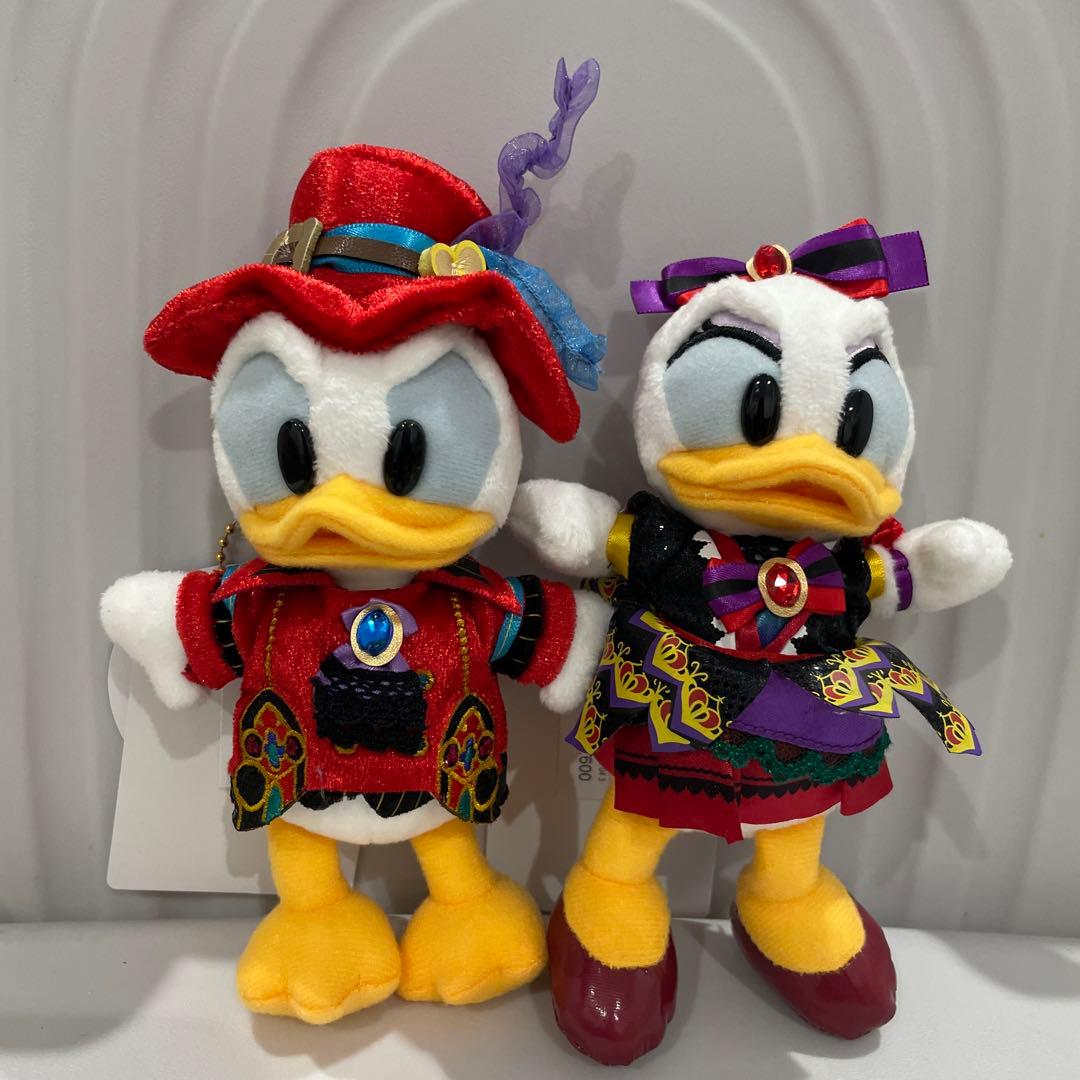 ディズニー　ハロウィン　ぬいぐるみバッジ　6個