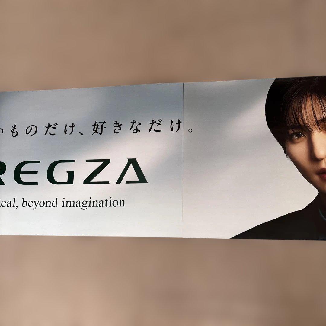 目黒蓮ポスターREGZA