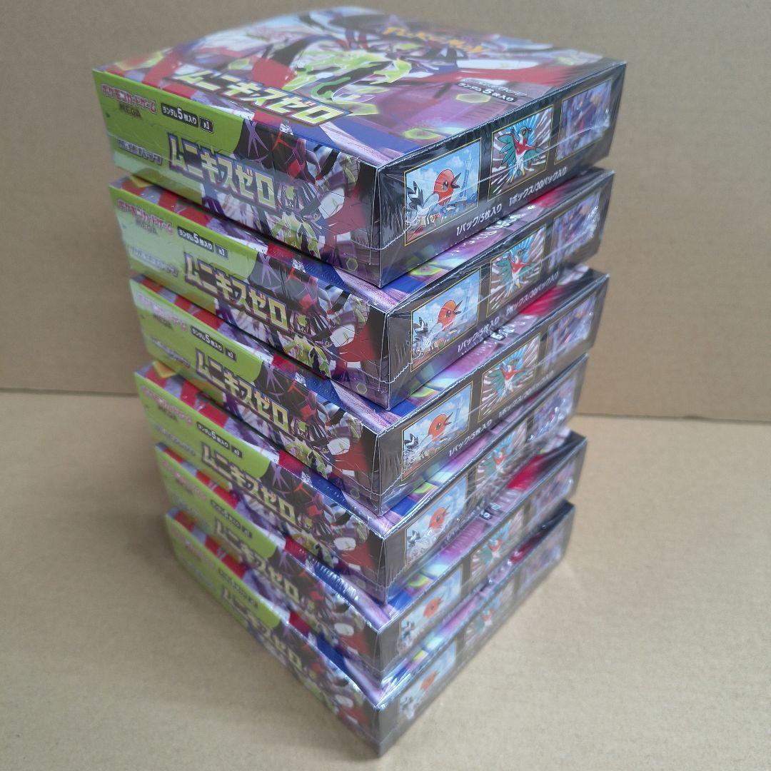 ポケモンカード ムニキスゼロ シュリンク付き 6BOX