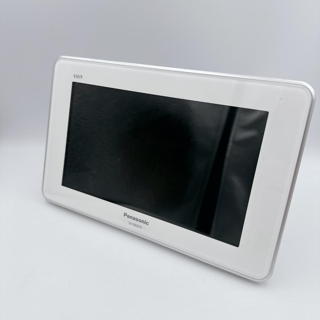 【美品】Panasonic ワンセグ ポータブルテレビ SV-ME870