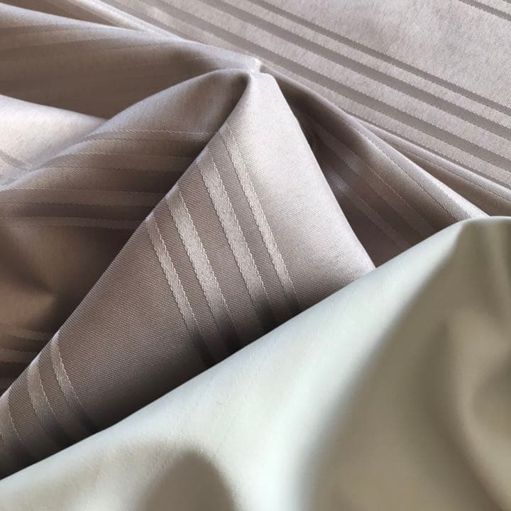 遮光カーテン　幅150cm×丈178cm2枚　ブラウン