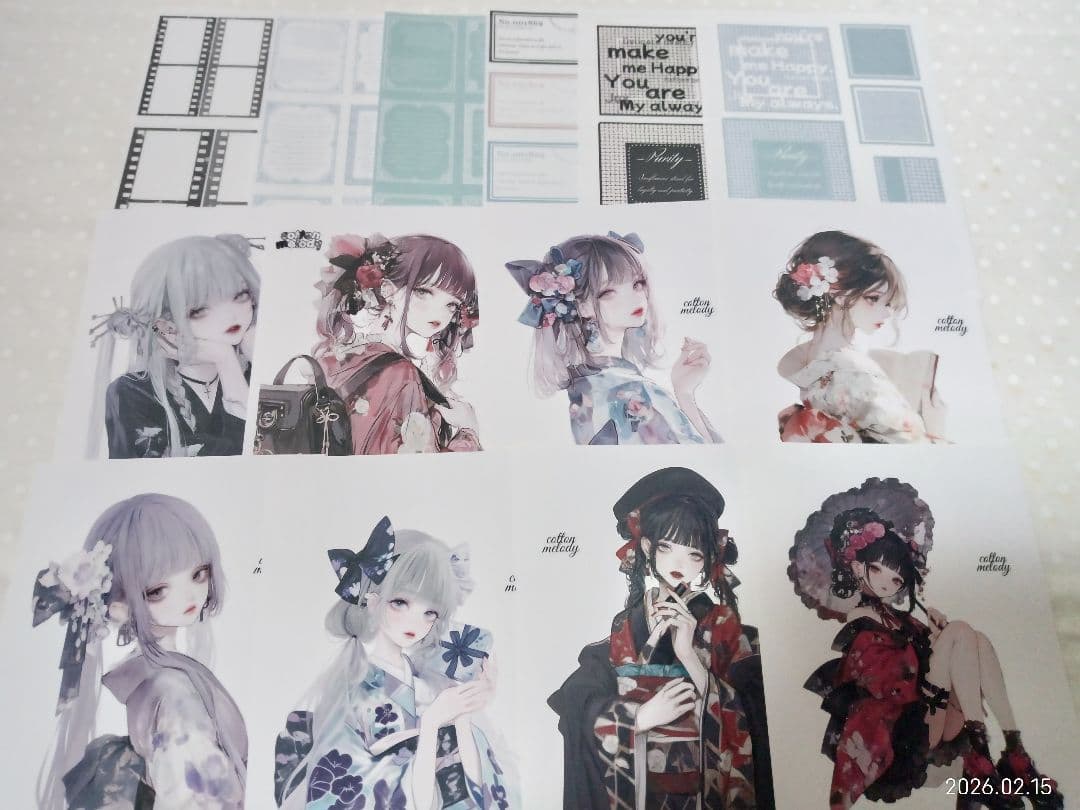 ☆専用☆0215-01　和風女子平袋♪おすそ分けファイル