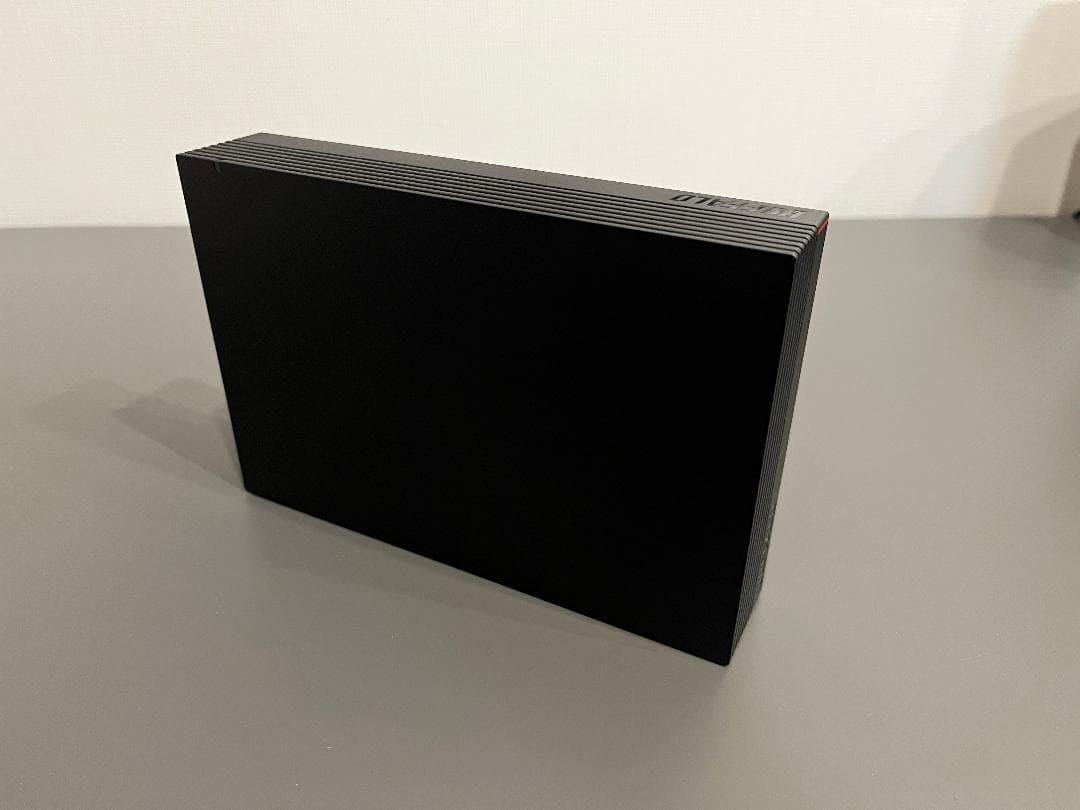 BUFFALO 外付けハードディスク　HD-EDS4U3-BC