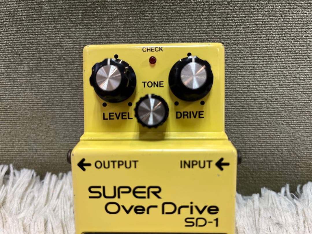 日本製 BOSS SD-1 SUPER Over Drive エフェクターペダル