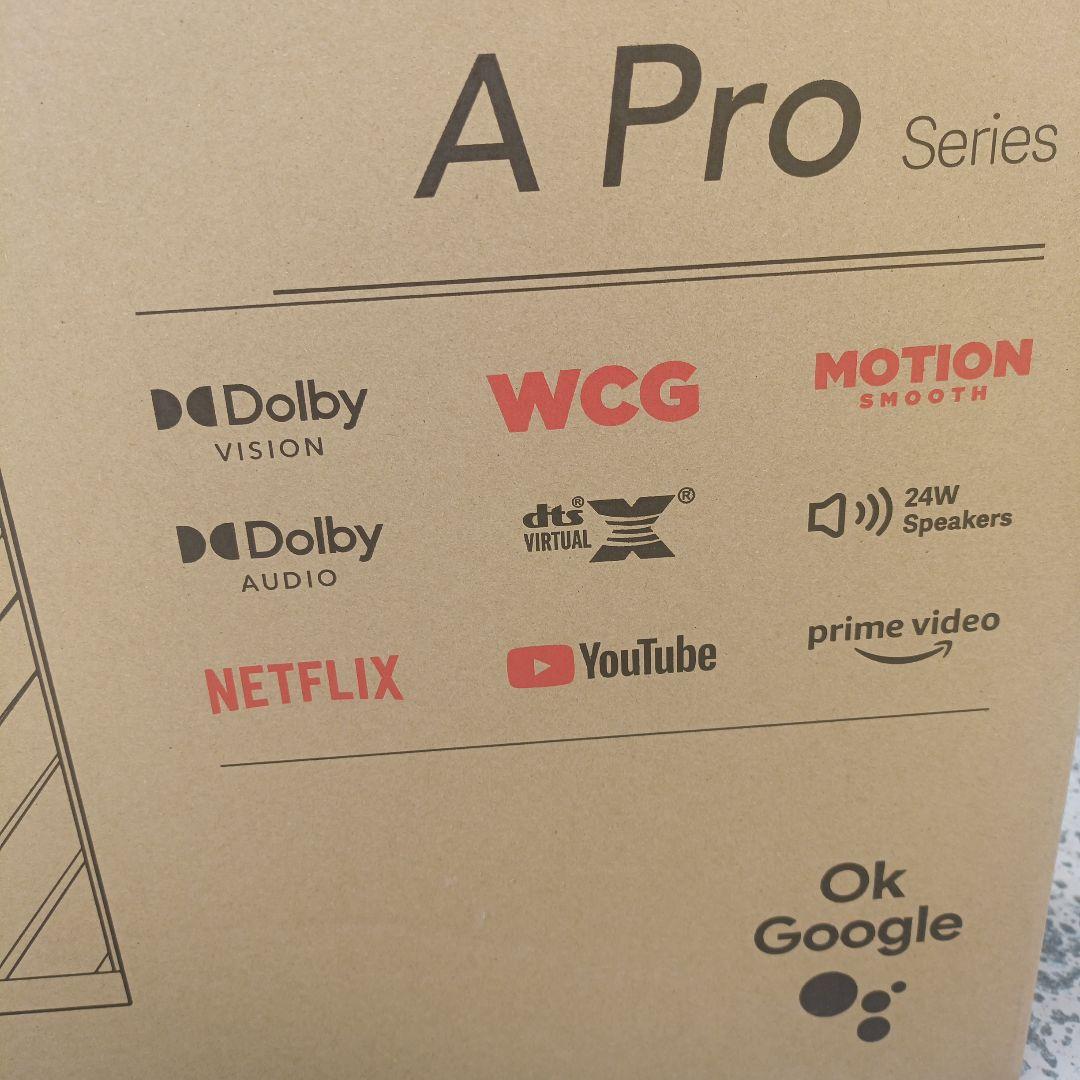 【未開封・定価約32,000円】Xiaomi TV A Pro 43 4K