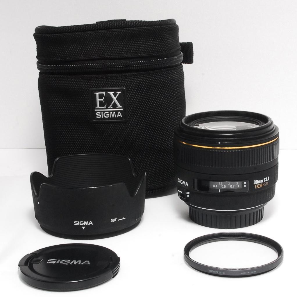 SIGMA 30mm F1.4 EX DC HSM Canon用