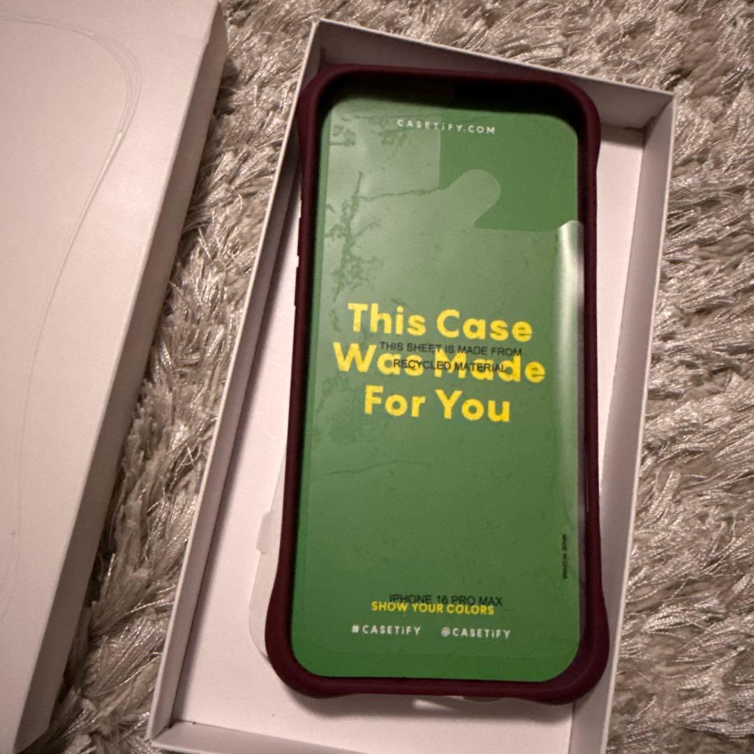 ケースティファイ　iPhone16promaxケース　シリコンウェーブケース