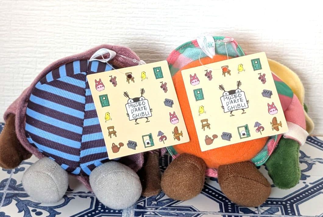星をかった日✭三鷹の森ジブリ美術館　限定《メーキンソー＆スコッペロ》ぬいぐるみS