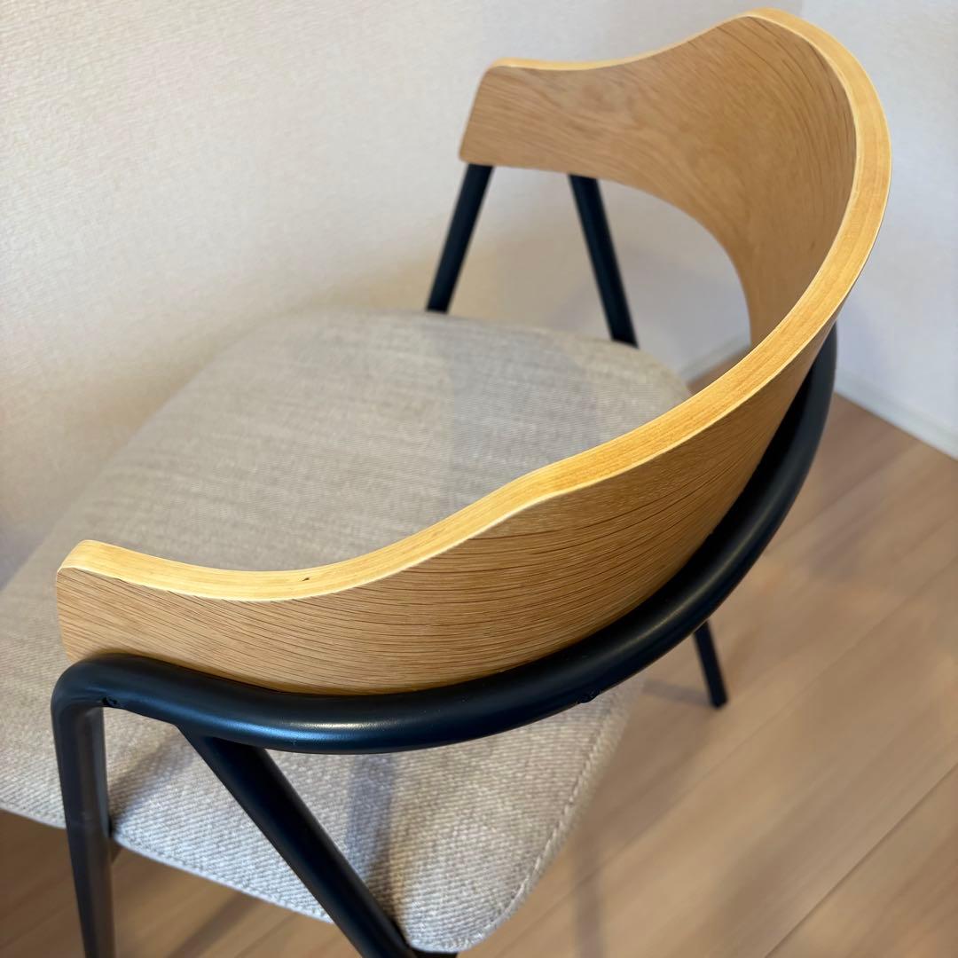 【週末限定値下げ】unico（ウニコ） ELEMT(エレムト)チェア アイアン