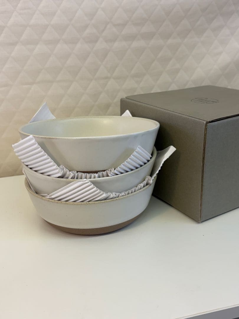 【最安値！】キントー ボウル ホワイト3点セット