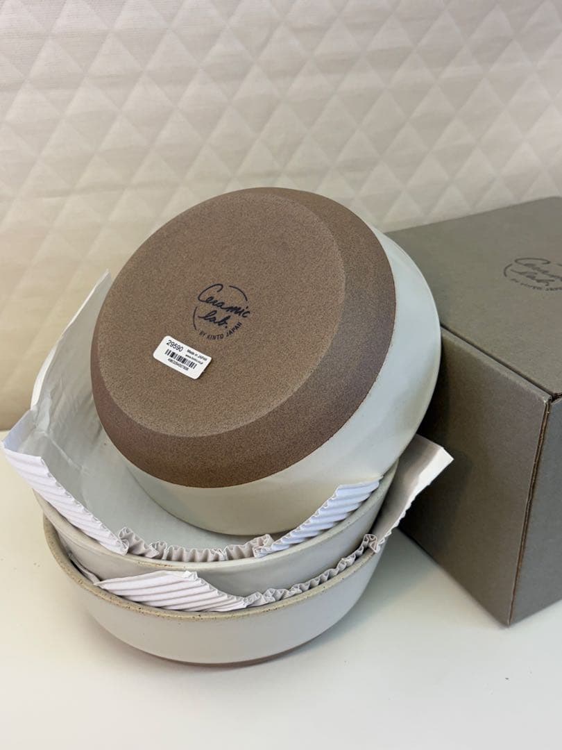 【最安値！】キントー ボウル ホワイト3点セット