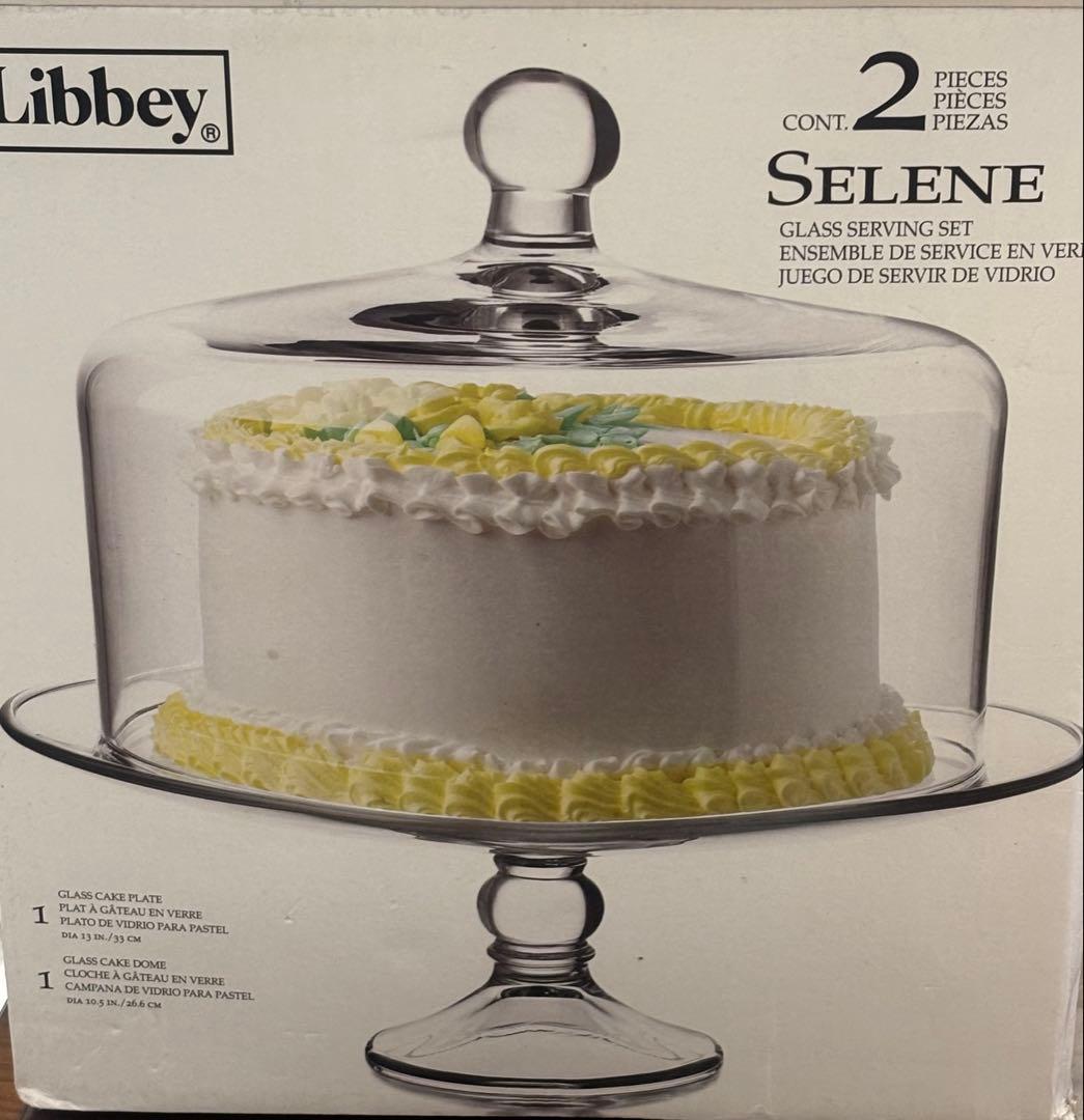 リビー Libbey セレーヌ ケーキドームセット No.55782