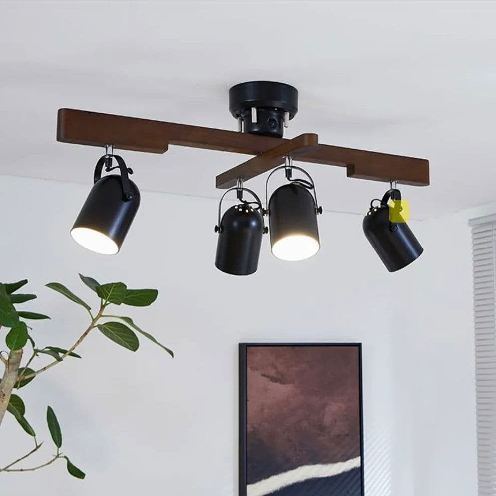 シーリングライト4連