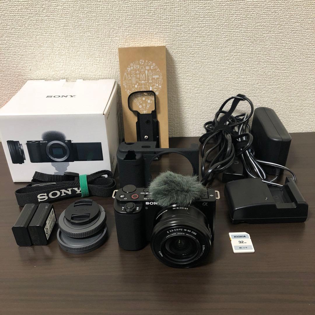 SONY ZV-E10 パワーズームレンズキット(ブラック)