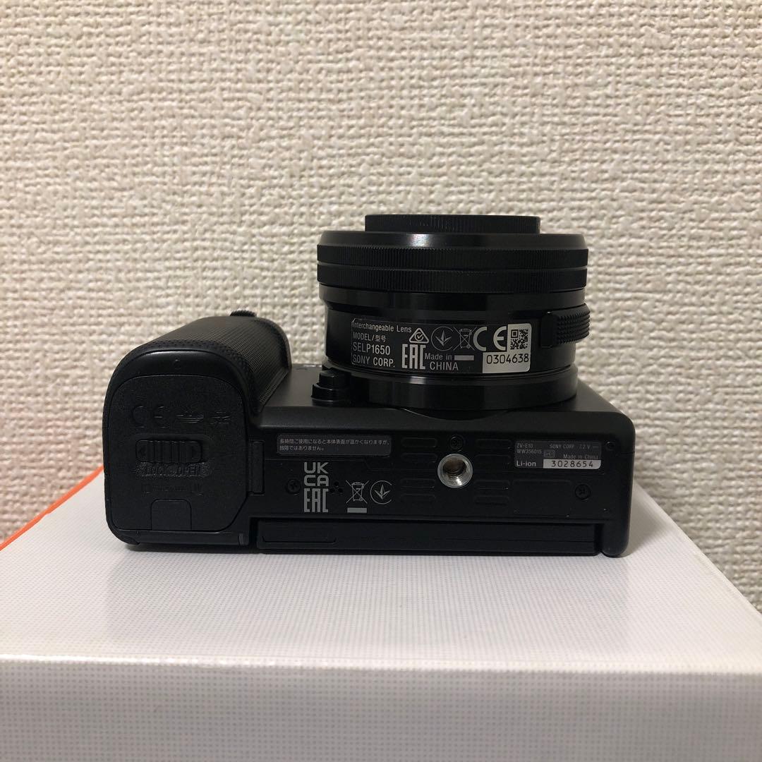SONY ZV-E10 パワーズームレンズキット(ブラック)