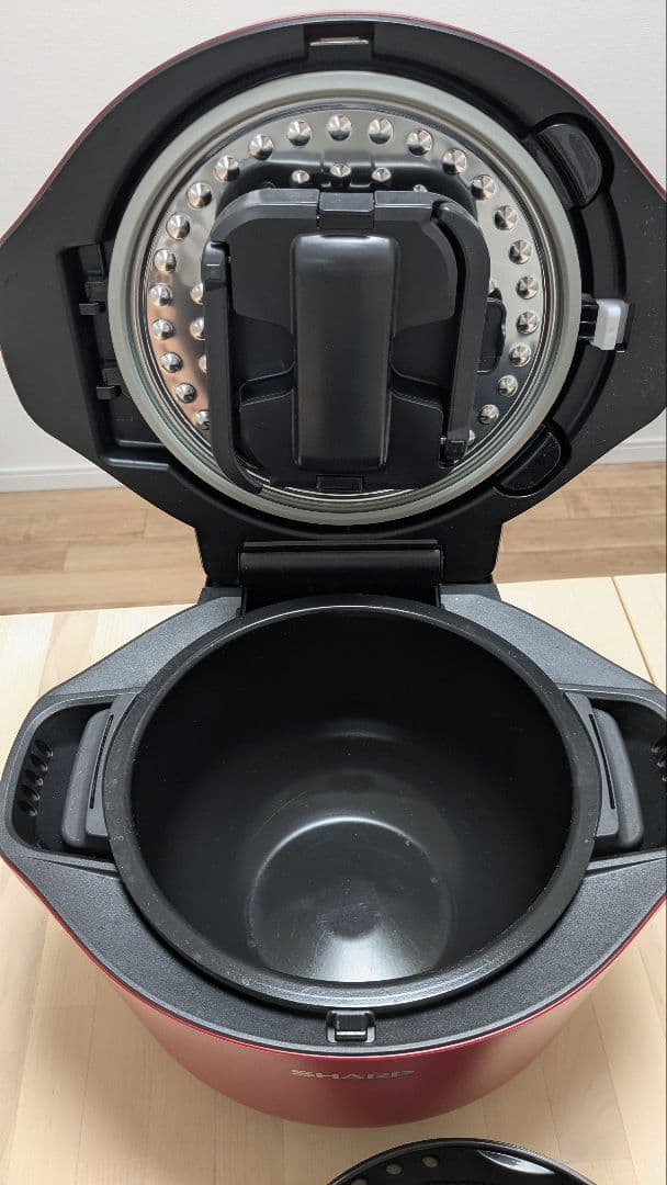 SHARP HEALSIO ホットクック KN-HW24G-R 自動調理鍋