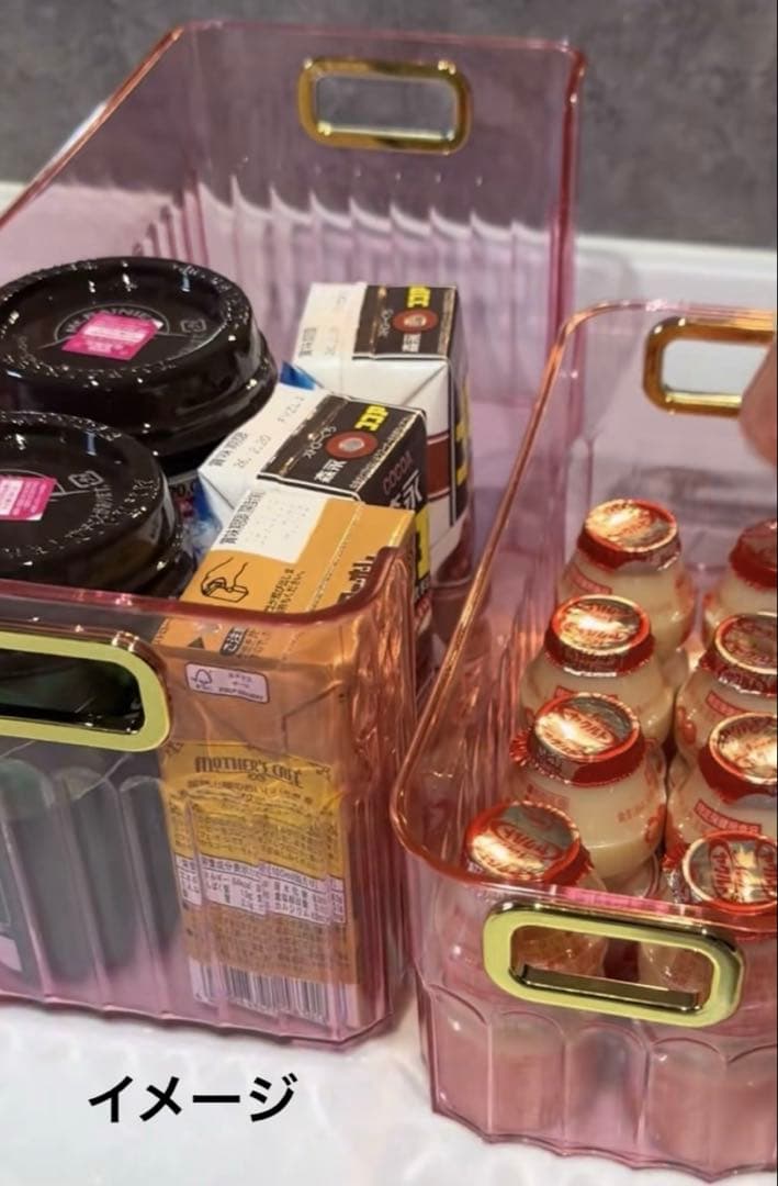 スリーピー　THREEPPY 収納ケース　ピンク　大サイズ　5点　新品　匿名配送