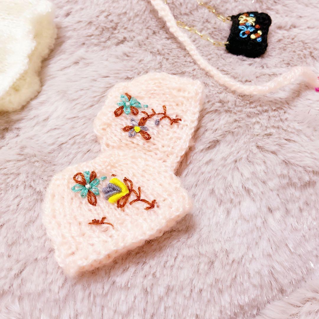 ピンクうさぎニットセット (ネオブライス専用)