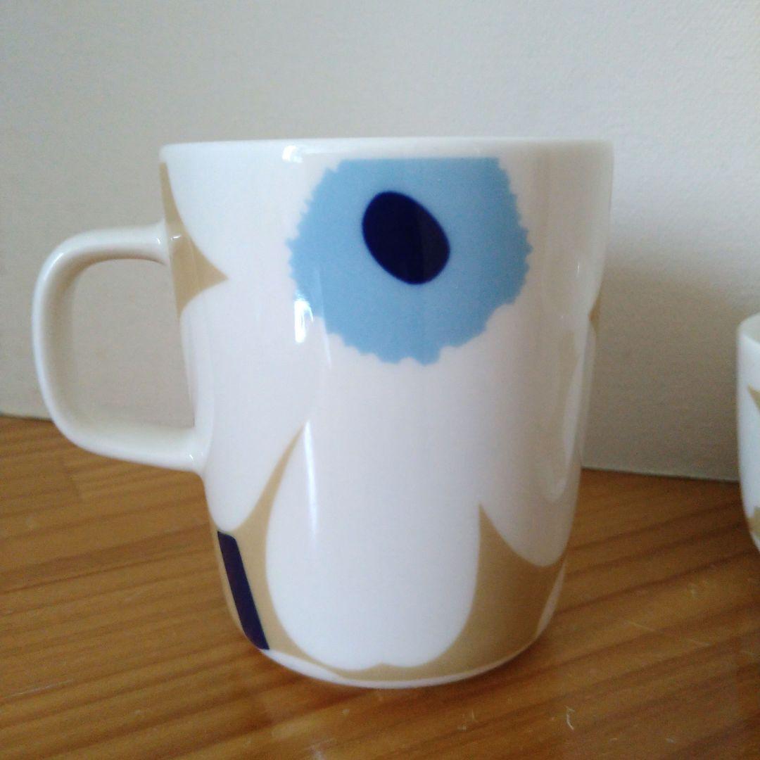 marimekko UNIKKO 水色 エクリュ 食器セット