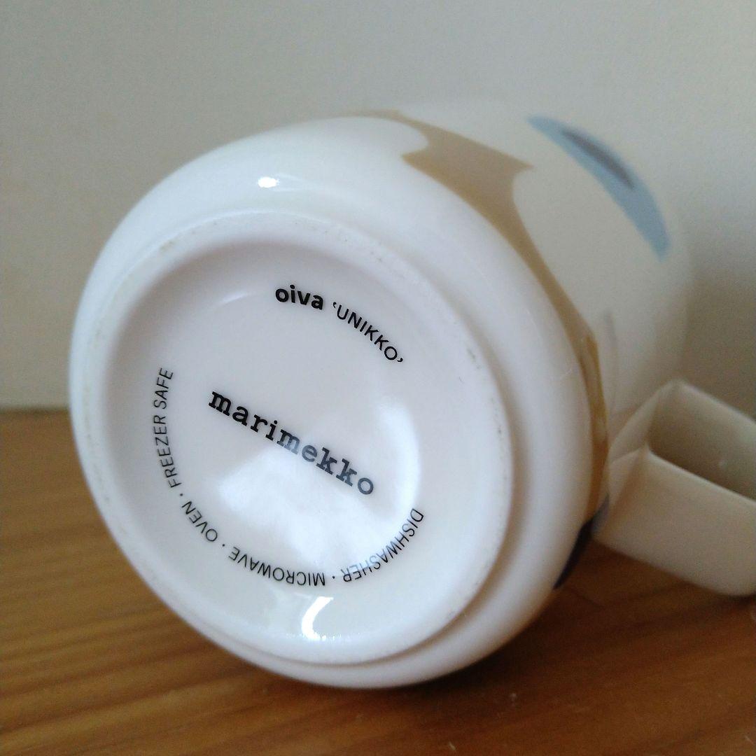 marimekko UNIKKO 水色 エクリュ 食器セット