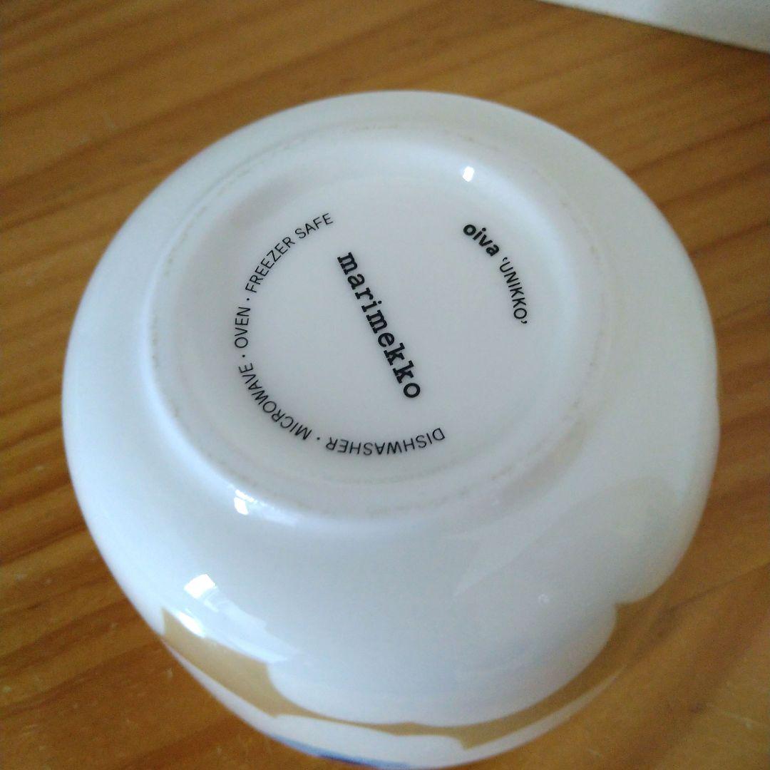 marimekko UNIKKO 水色 エクリュ 食器セット