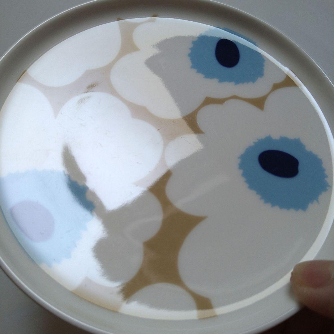 marimekko UNIKKO 水色 エクリュ 食器セット