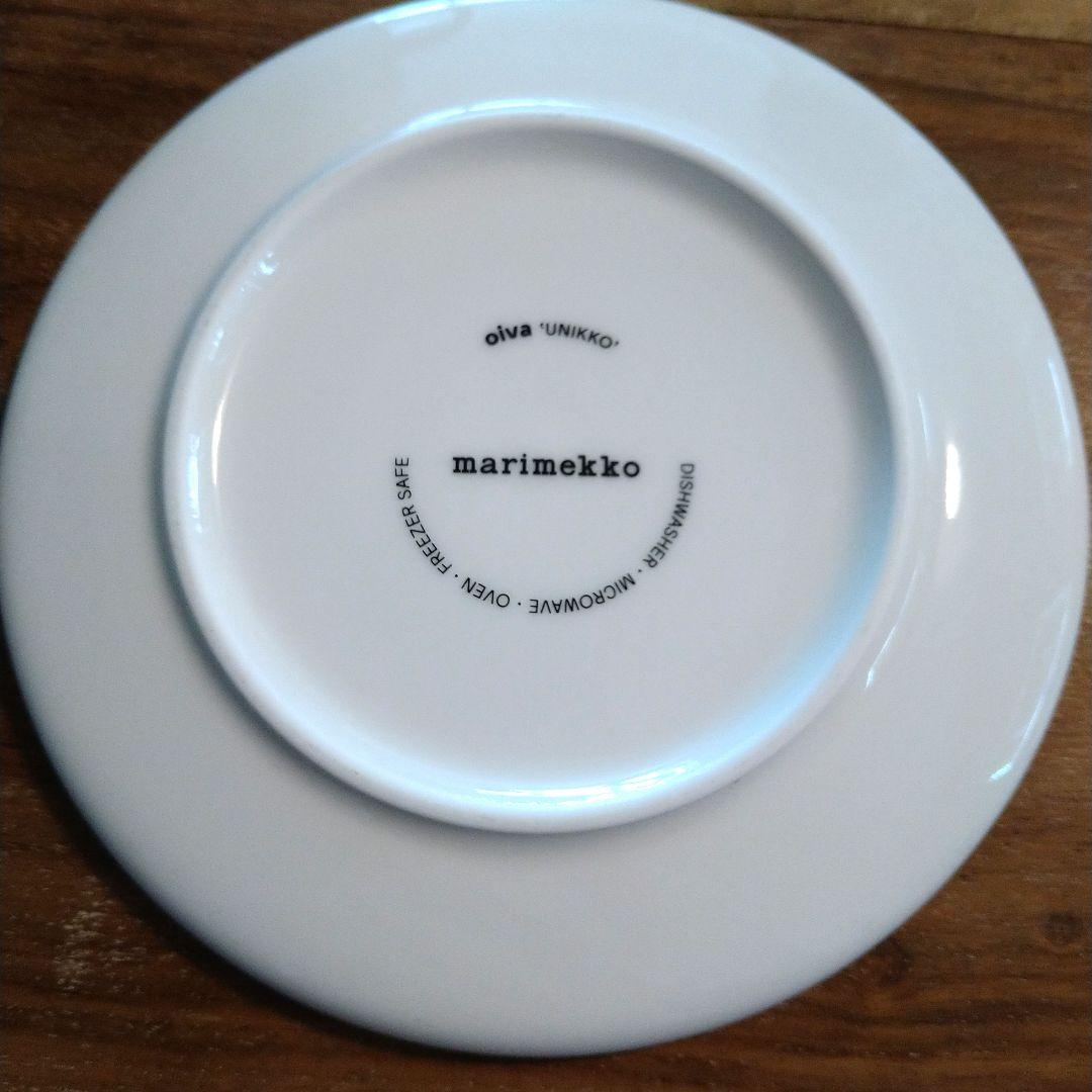 marimekko UNIKKO 水色 エクリュ 食器セット