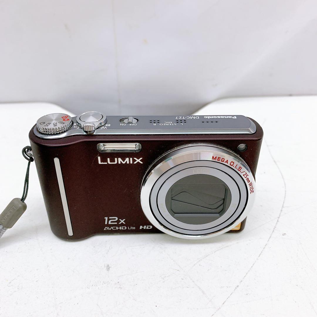12AB026 Panasonic LUMIX DMC-TZ7 デジカメ 動作品