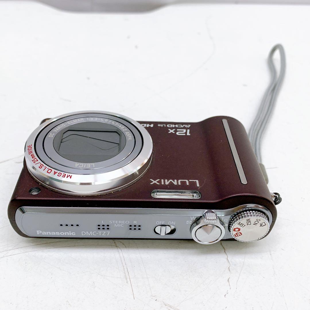 12AB026 Panasonic LUMIX DMC-TZ7 デジカメ 動作品