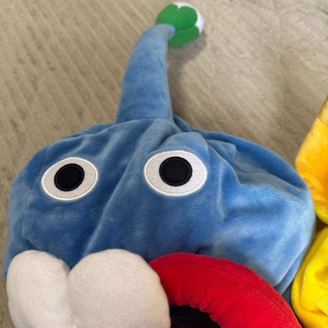 ピクミン なりきり帽子 赤ピクミン 青ピクミン 黄ピクミン 3点セット 被り物