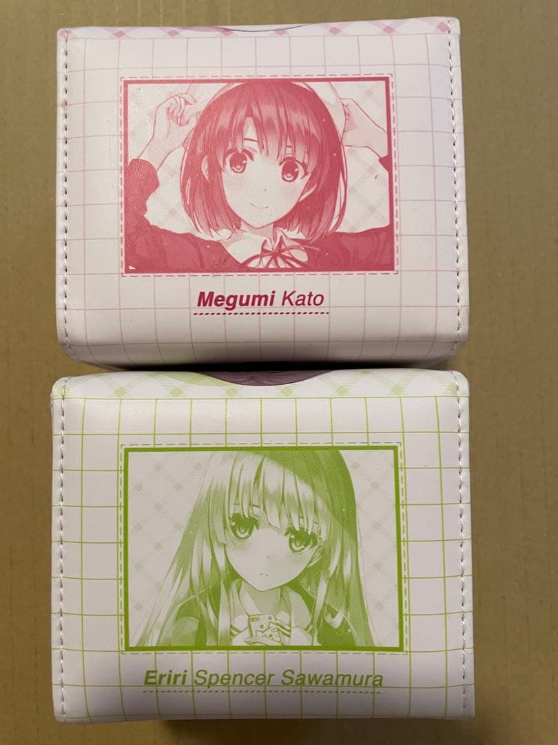 デッキケースコレクション　冴えない彼女の育てかた　澤村スペンサー英梨々　加藤恵