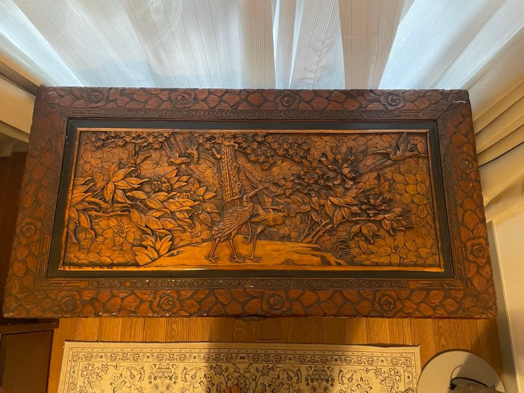 アジアン木彫ボックス