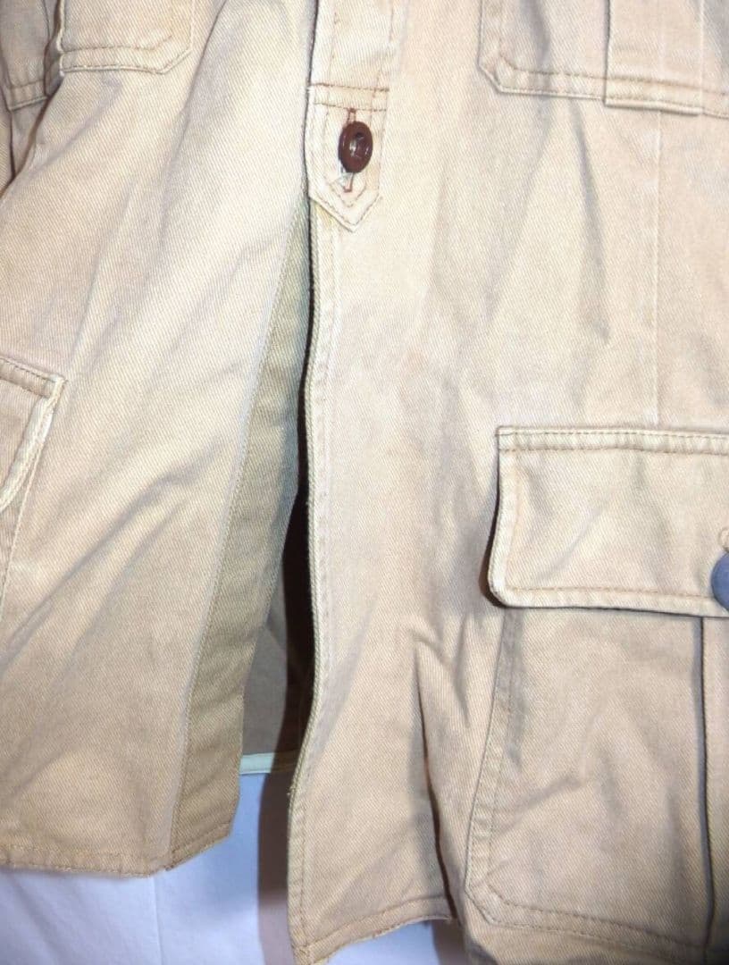 WW2イタリア軍 熱帯野戦服上衣(ベルサリエリ徽章付)/ドイツ同盟 アフリカ戦線