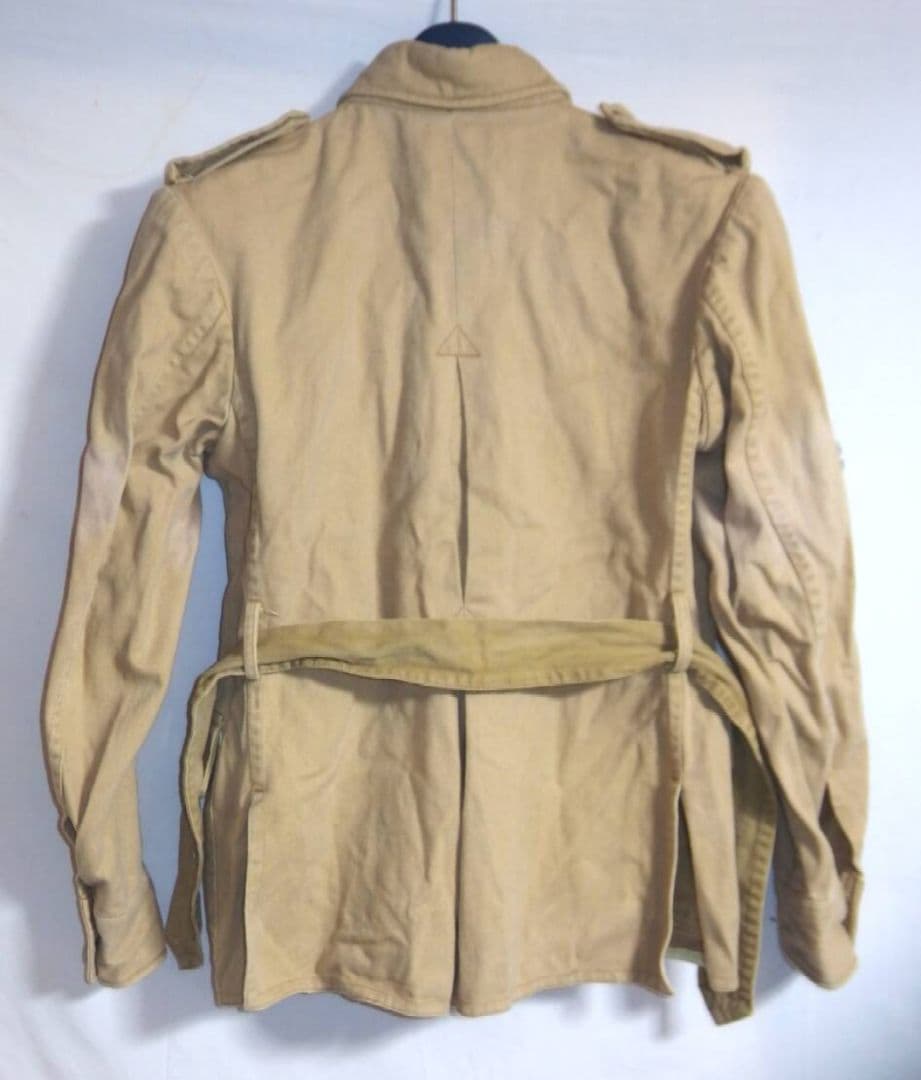 WW2イタリア軍 熱帯野戦服上衣(ベルサリエリ徽章付)/ドイツ同盟 アフリカ戦線
