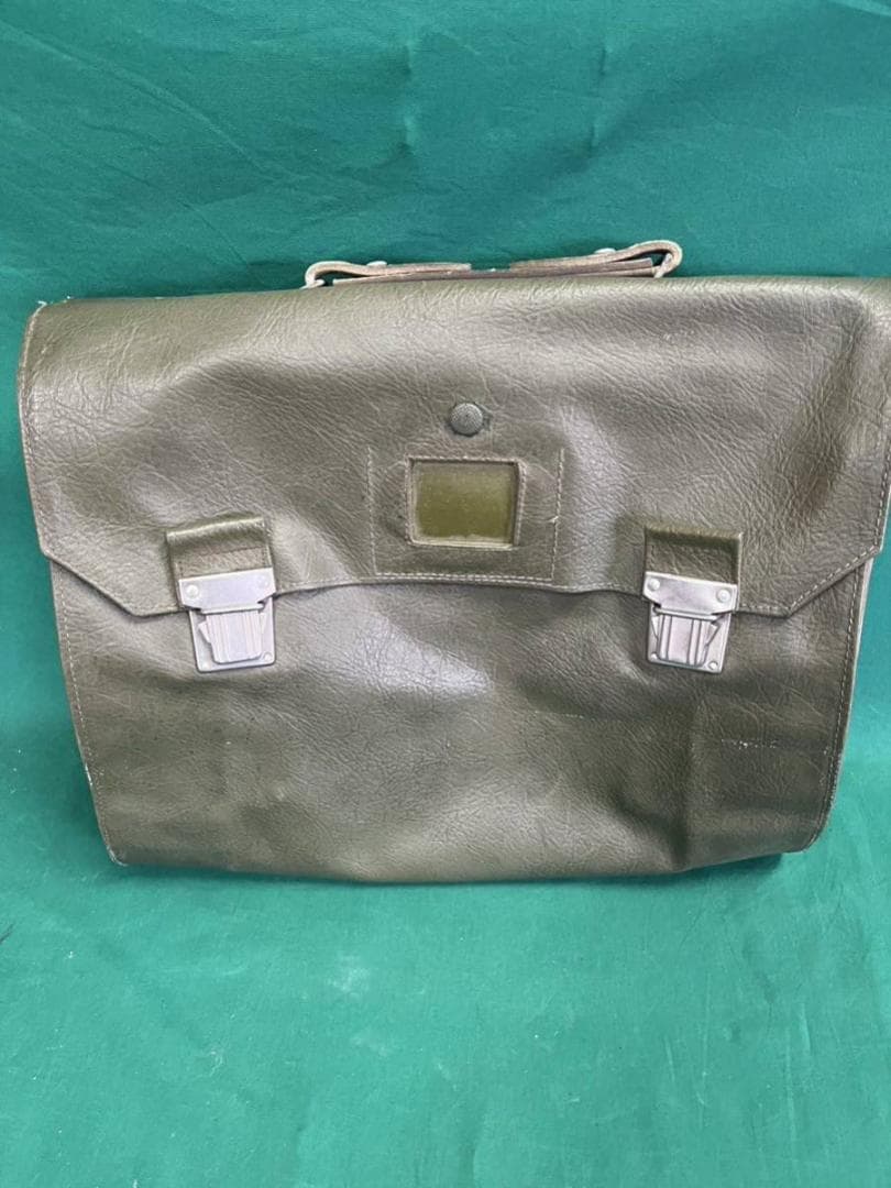 ＷＷ２ドイツ軍代用　スイス軍の将校　衣装カバン&書類入れ　実物