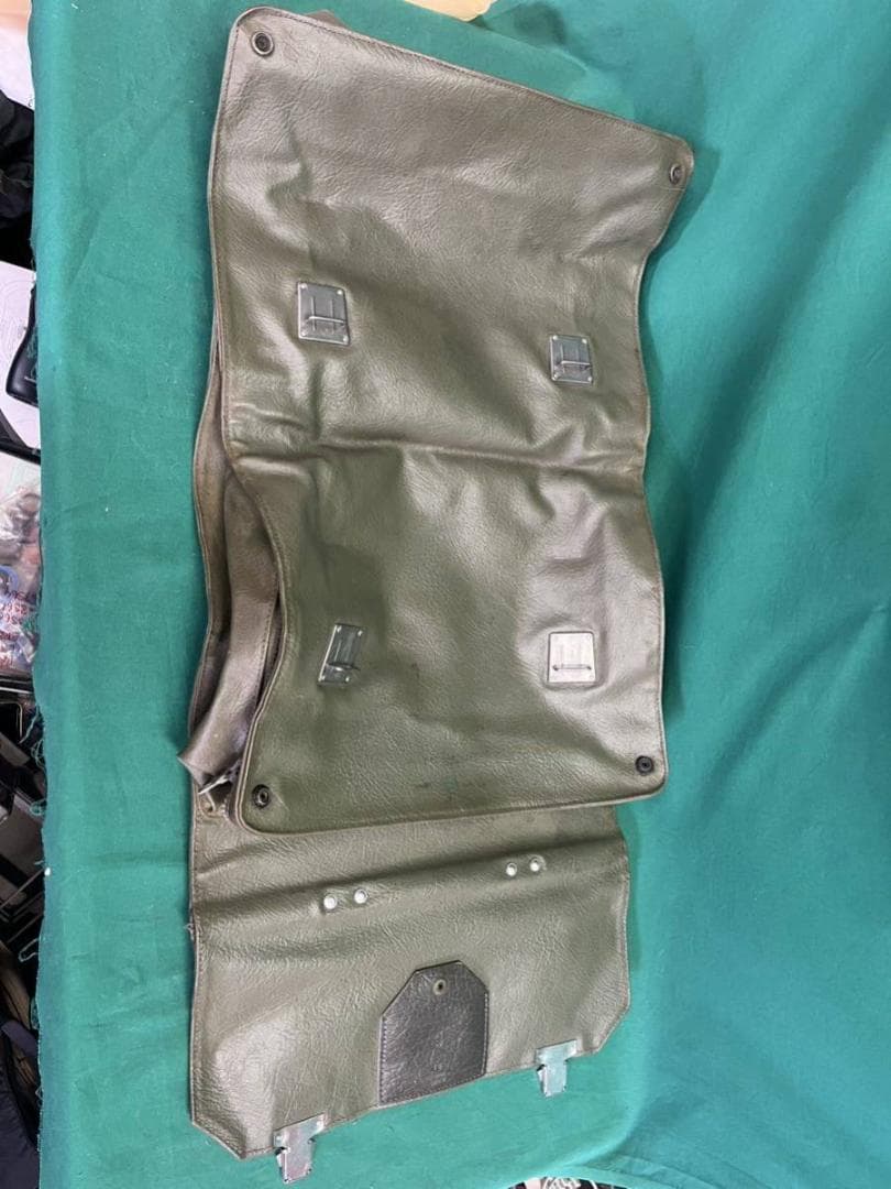 ＷＷ２ドイツ軍代用　スイス軍の将校　衣装カバン&書類入れ　実物