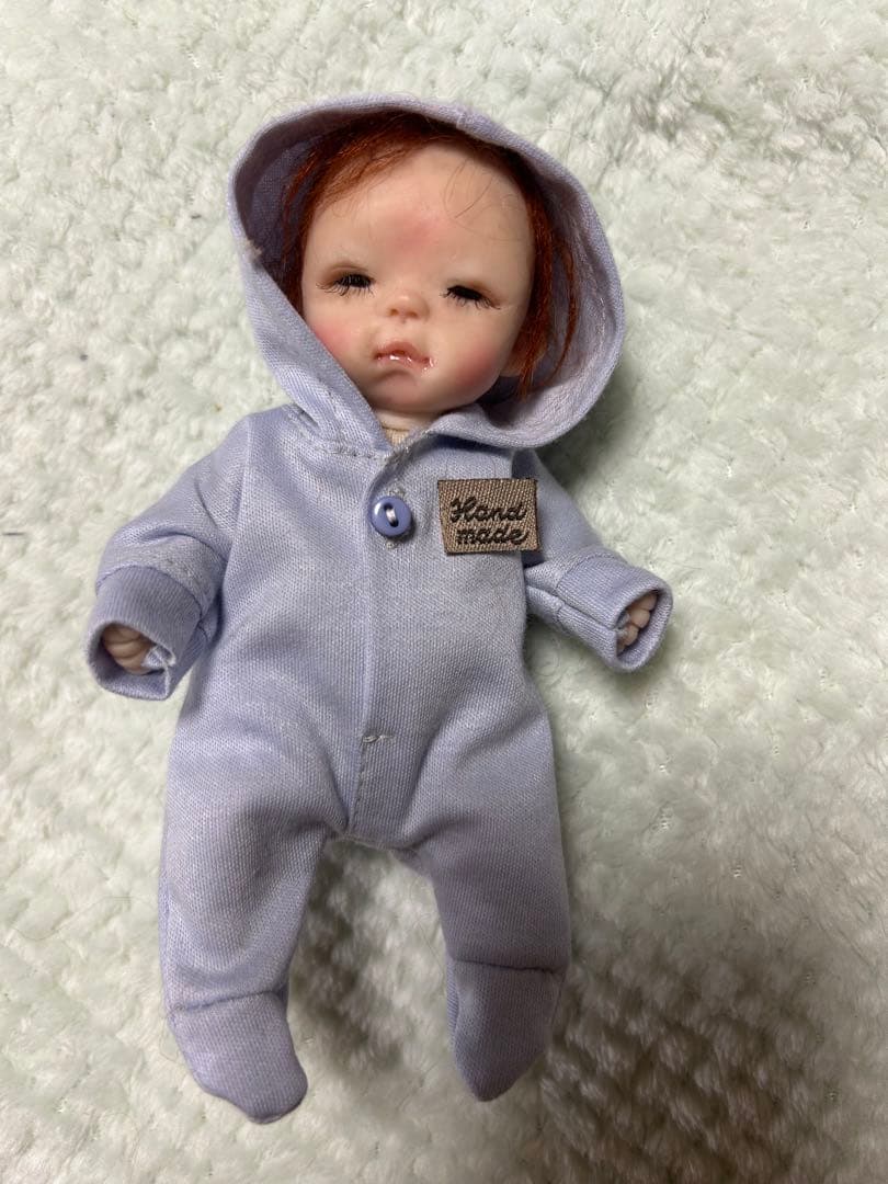 樹脂粘土ベビー　オムツっ子　ねむねsuzuran ドール