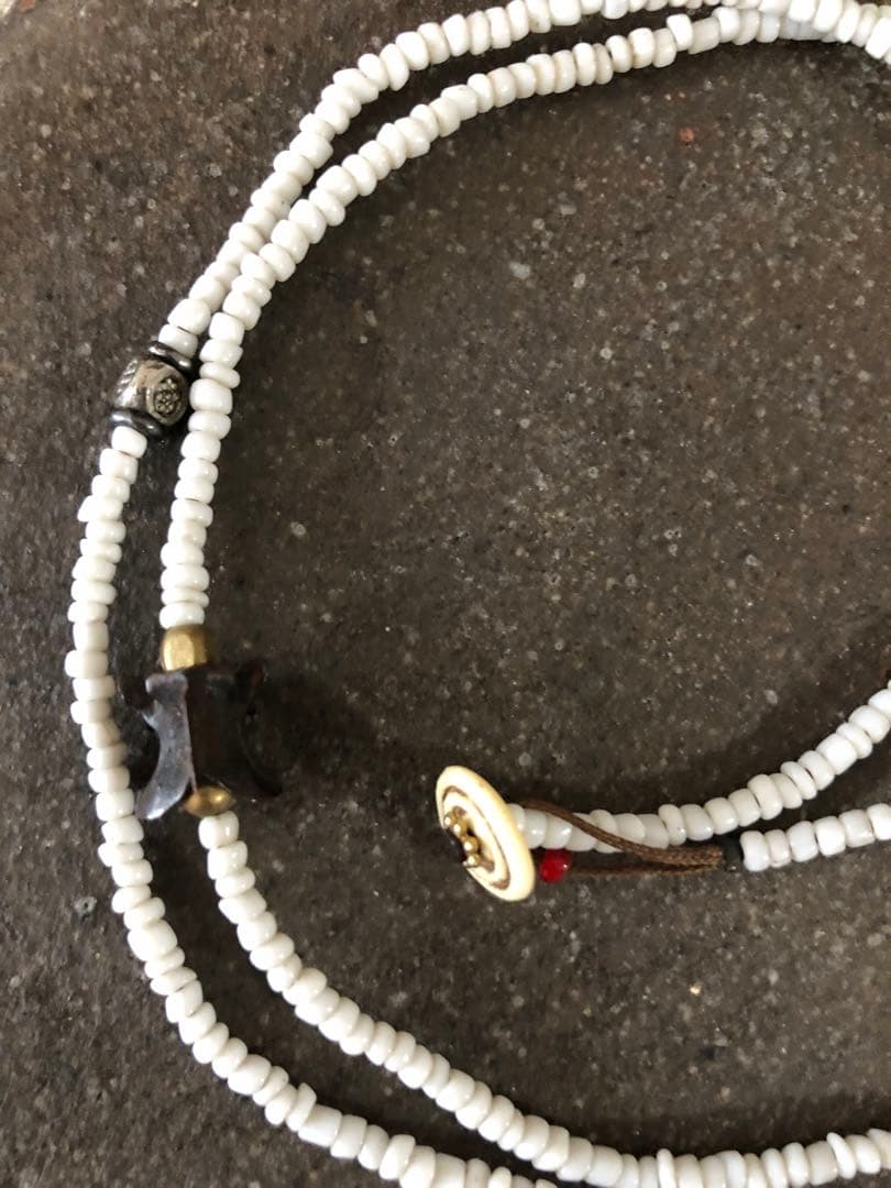 juju チベタンターコイズ+牙ネックレス