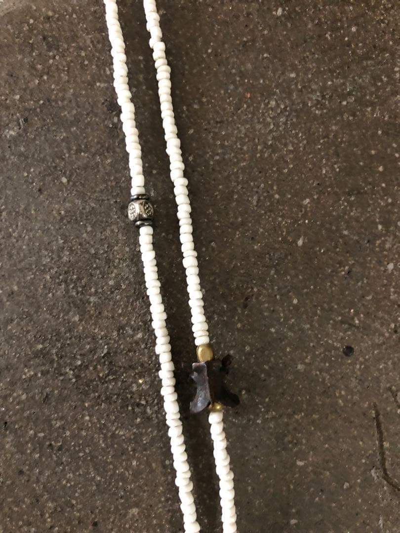 juju チベタンターコイズ+牙ネックレス