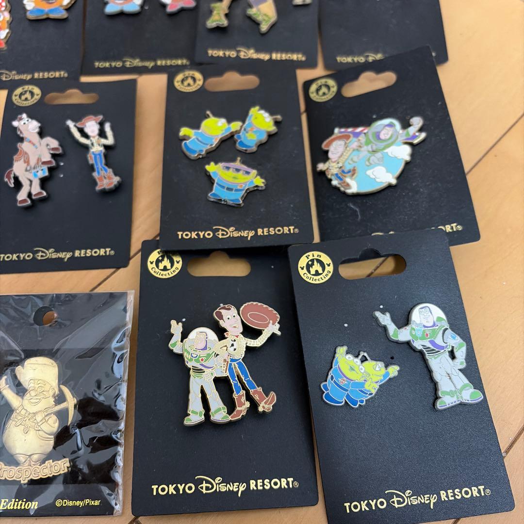 東京ディズニーリゾート ピンバッジ まとめ売り　トイストーリー　新品