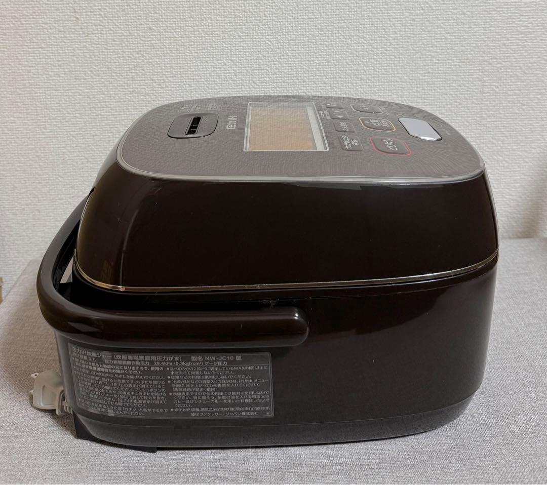 N*o様 象印 極め炊き 圧力IH炊飯ジャーNW-JC10 動作保証
