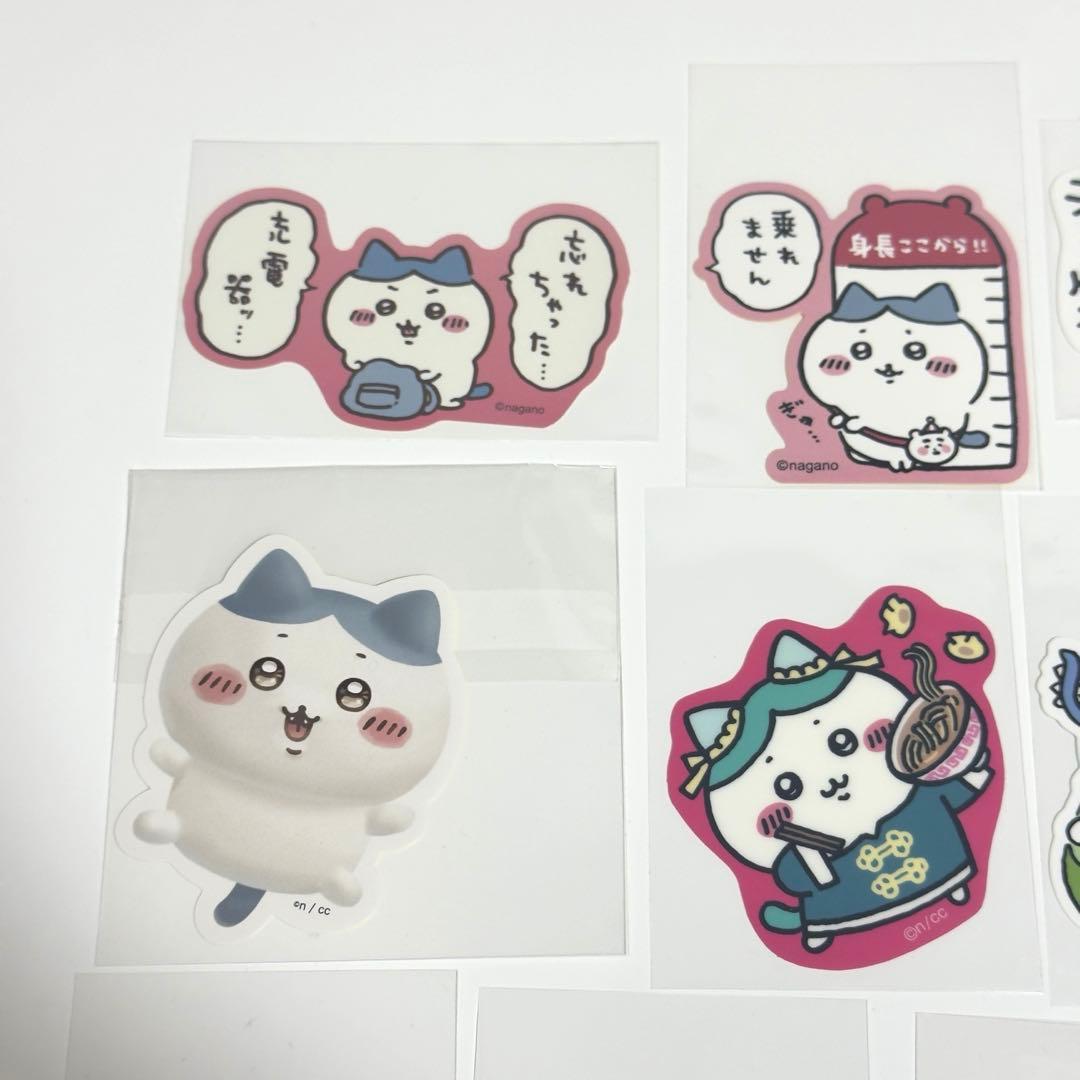 【新品未使用】ちいかわ ハチワレ ステッカー 23枚セット