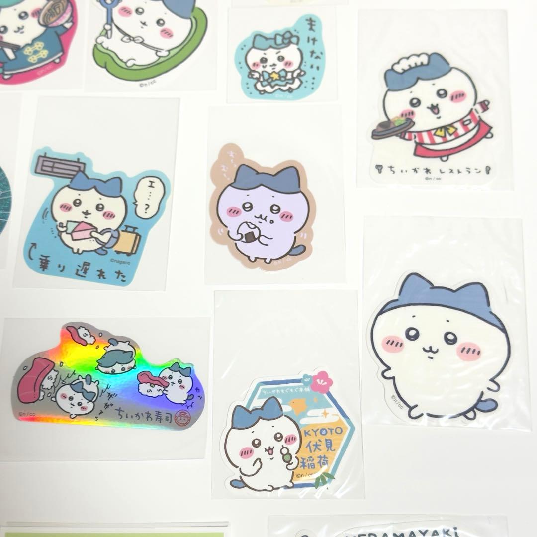 【新品未使用】ちいかわ ハチワレ ステッカー 23枚セット