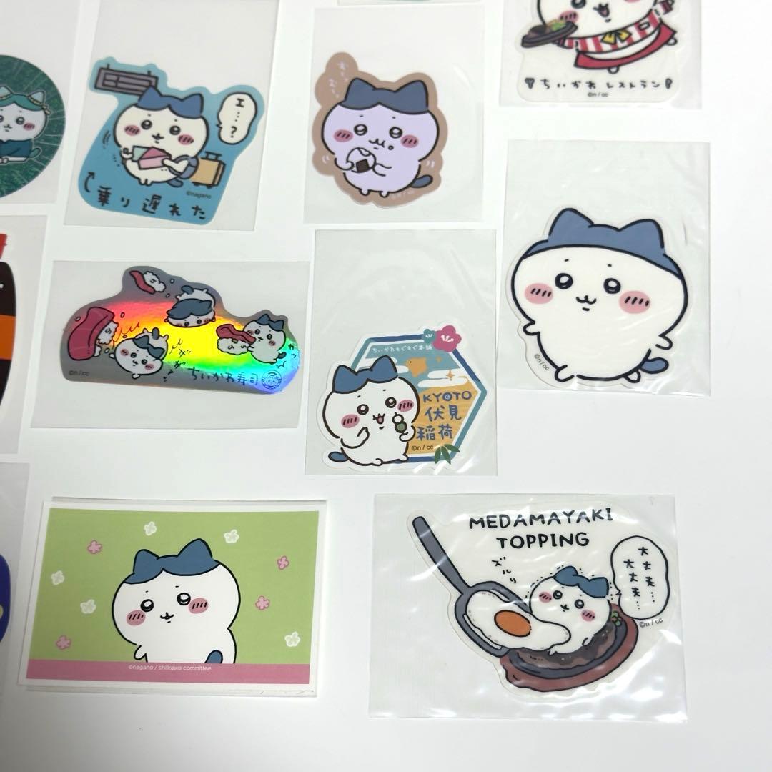 【新品未使用】ちいかわ ハチワレ ステッカー 23枚セット