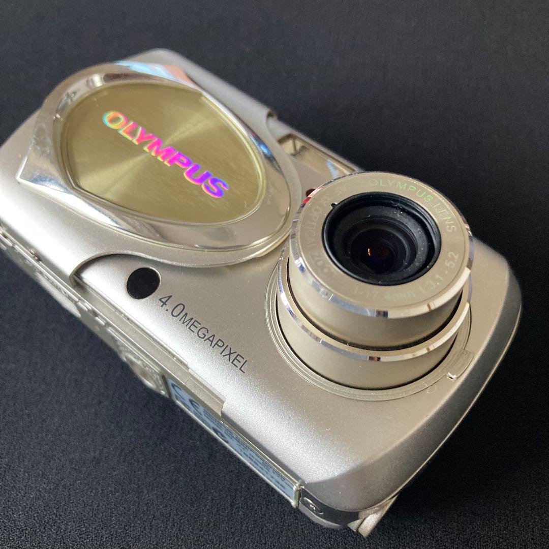 【美品】OLYMPUS μ-25 digital CCDセンサー コンデジ